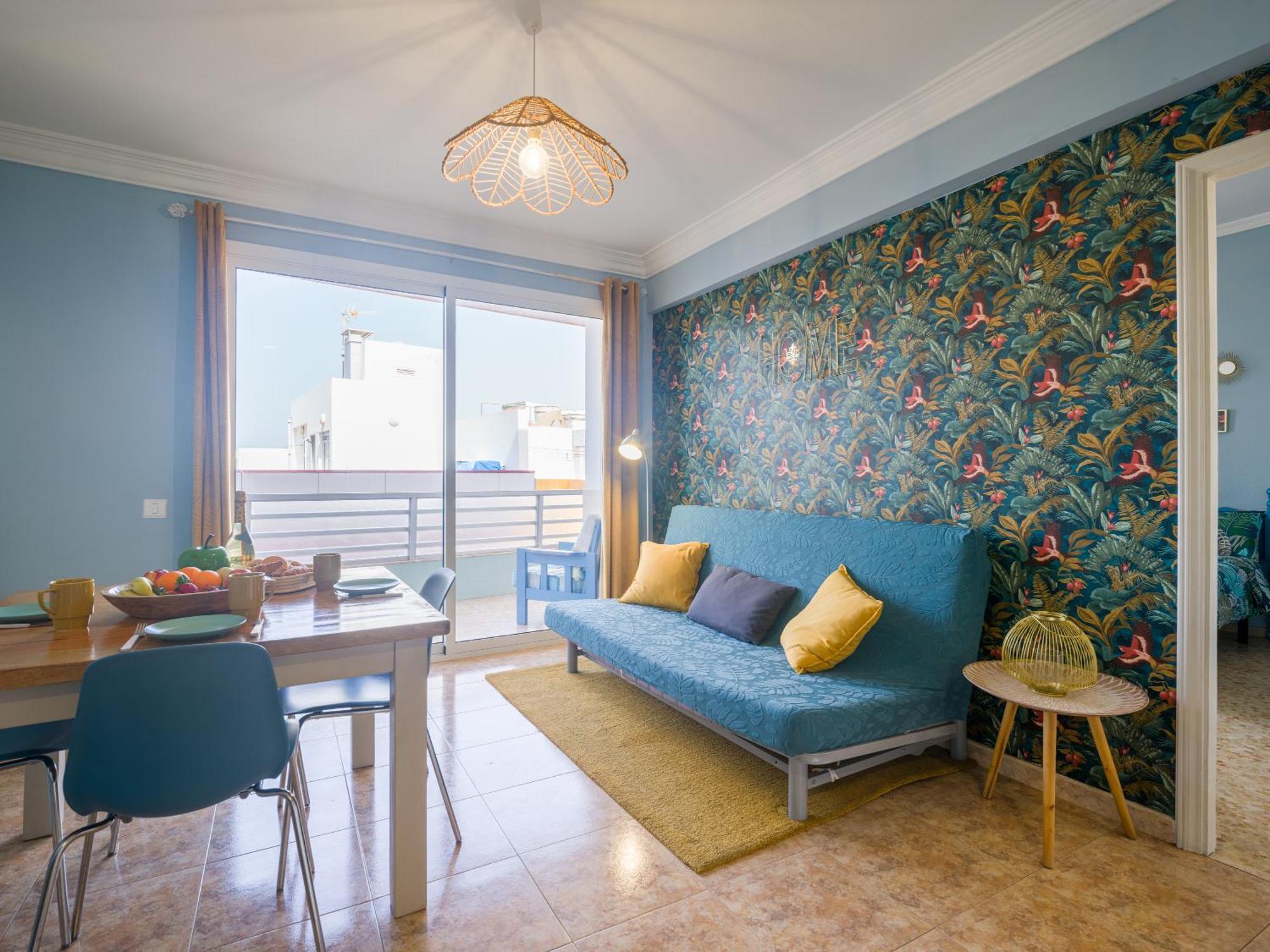 Casita Canaria Playa Beachfront Access & Lateral Ocean View With Terrace لاس بالماس دي غران كاناريا المظهر الخارجي الصورة