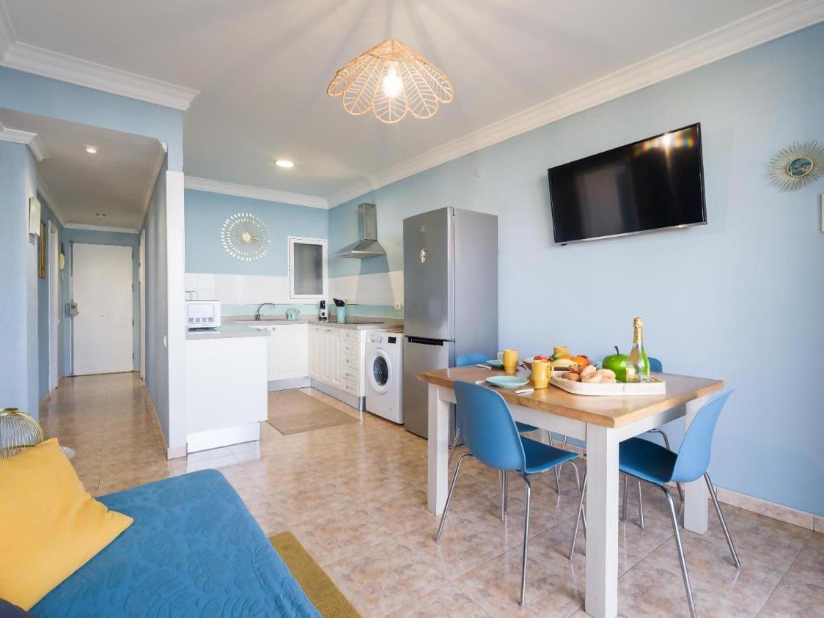 Casita Canaria Playa Beachfront Access & Lateral Ocean View With Terrace لاس بالماس دي غران كاناريا المظهر الخارجي الصورة