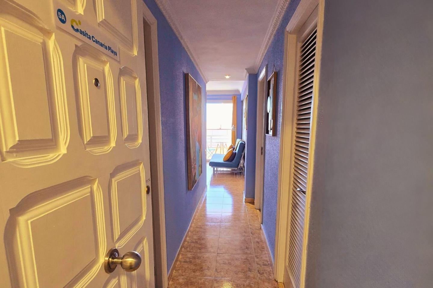 Casita Canaria Playa Beachfront Access & Lateral Ocean View With Terrace لاس بالماس دي غران كاناريا المظهر الخارجي الصورة